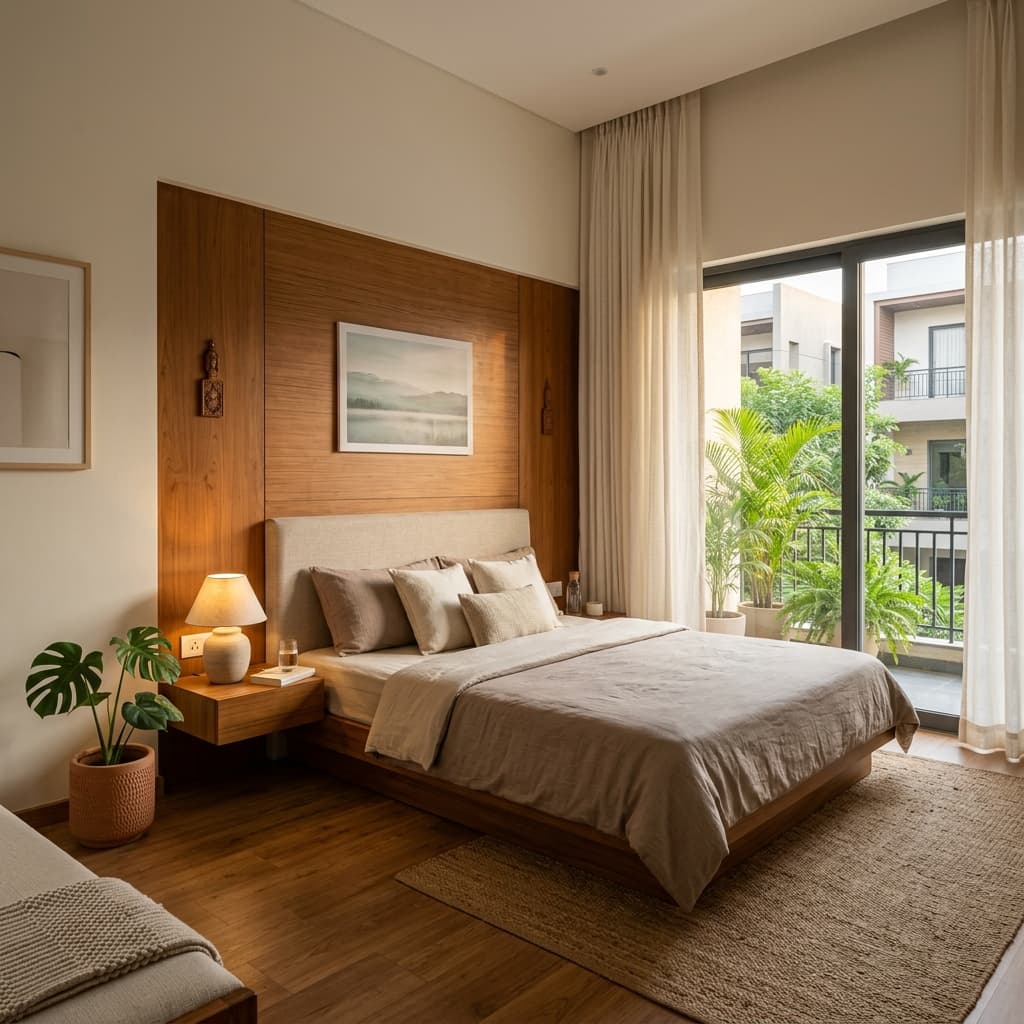 Japandi Master Bedroom Suite